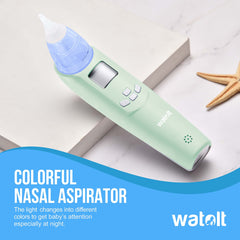 Watolt nasal aspirator reusable tips shown for eco-friendly multi-use.