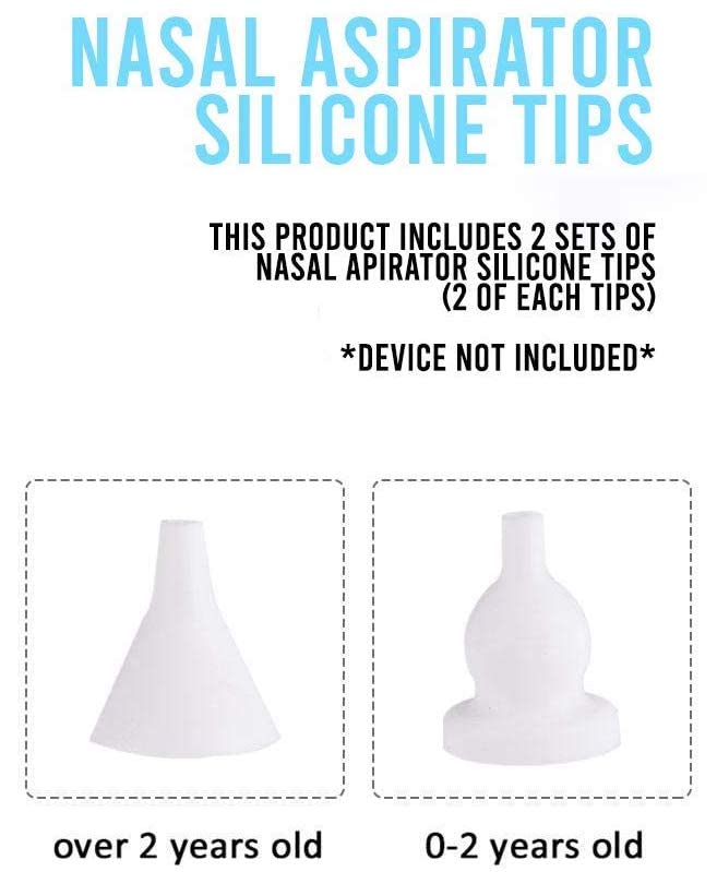 Watolt nasal-tips closeup demonstrating precise fit with baby nasal aspirator.