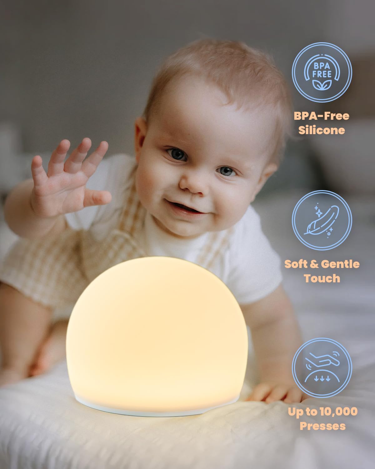 WattBubble interactive color tap light invites sensory exploration