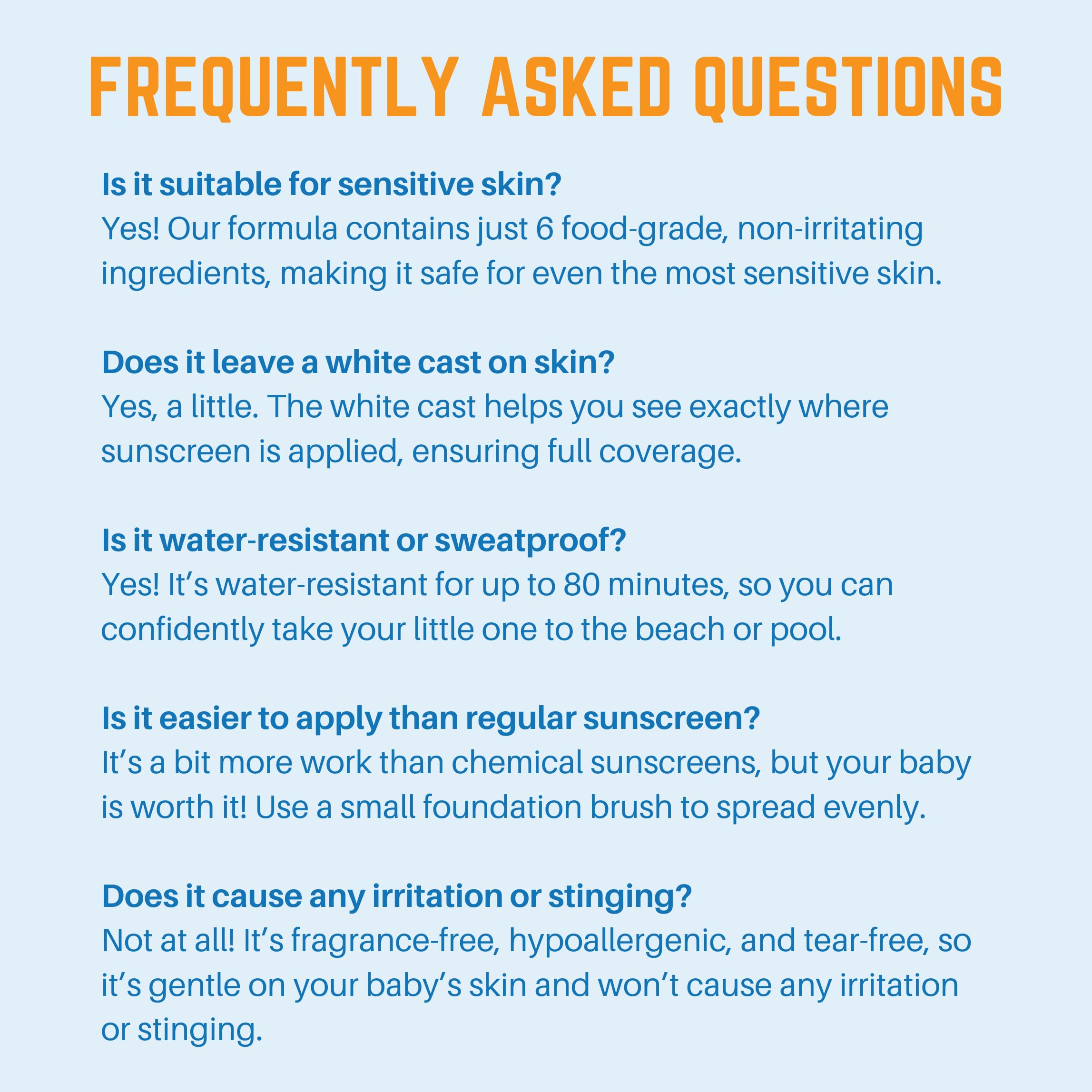Waxhead sunscreen splash-safe test during water play