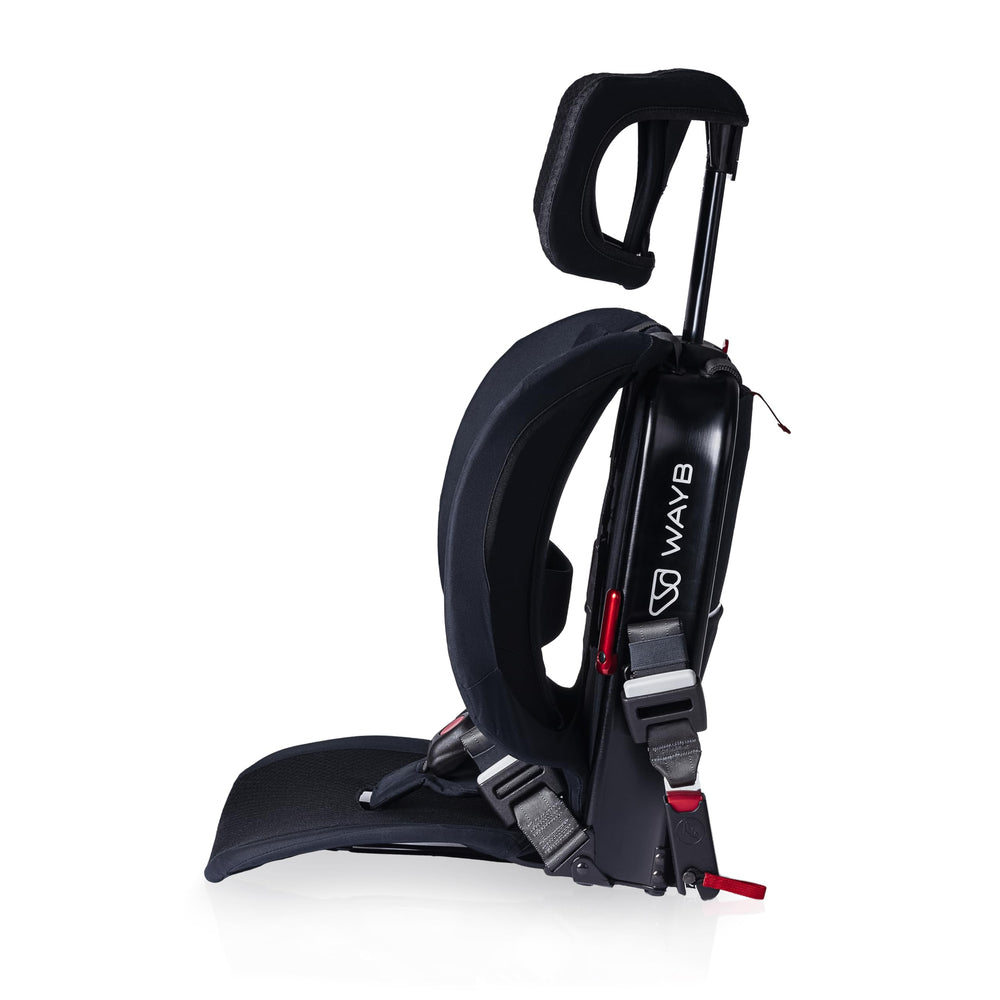 WAYB Re-Certified Pico breathable mesh seatback improves airflow