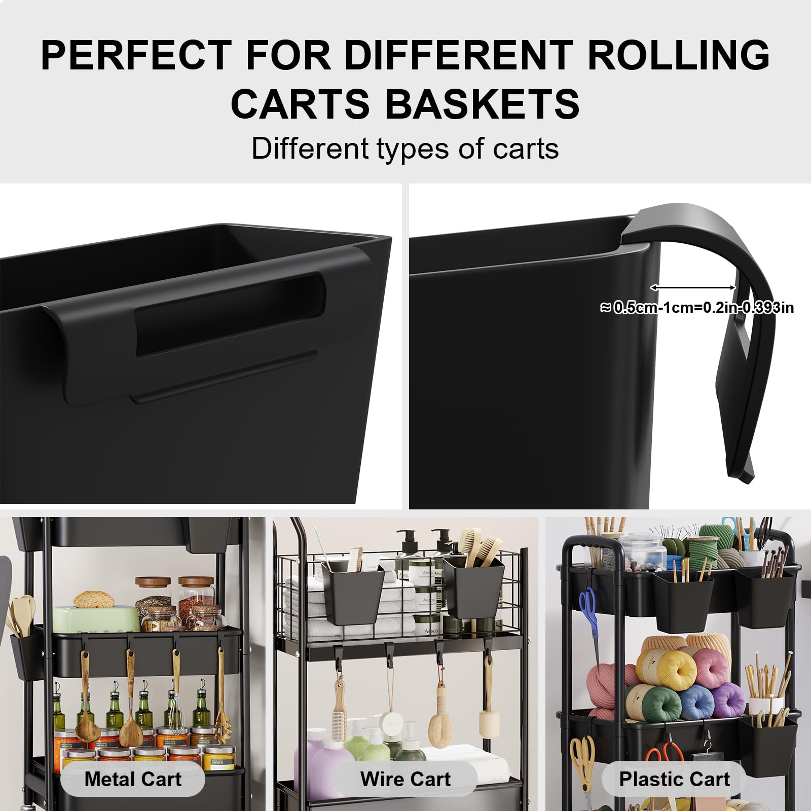 WBKATN makeup cart cup holders simplify beauty setup and storage.