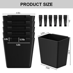 WBKATN multi-functional cup holder stores pencils, utensils or florals on carts.