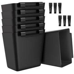 WBKATN rolling cart cup holders deliver compact storage for supplies.