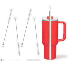 WDPOER long wire handle cleaning brush reaches tall tumblers for deep cleaning.