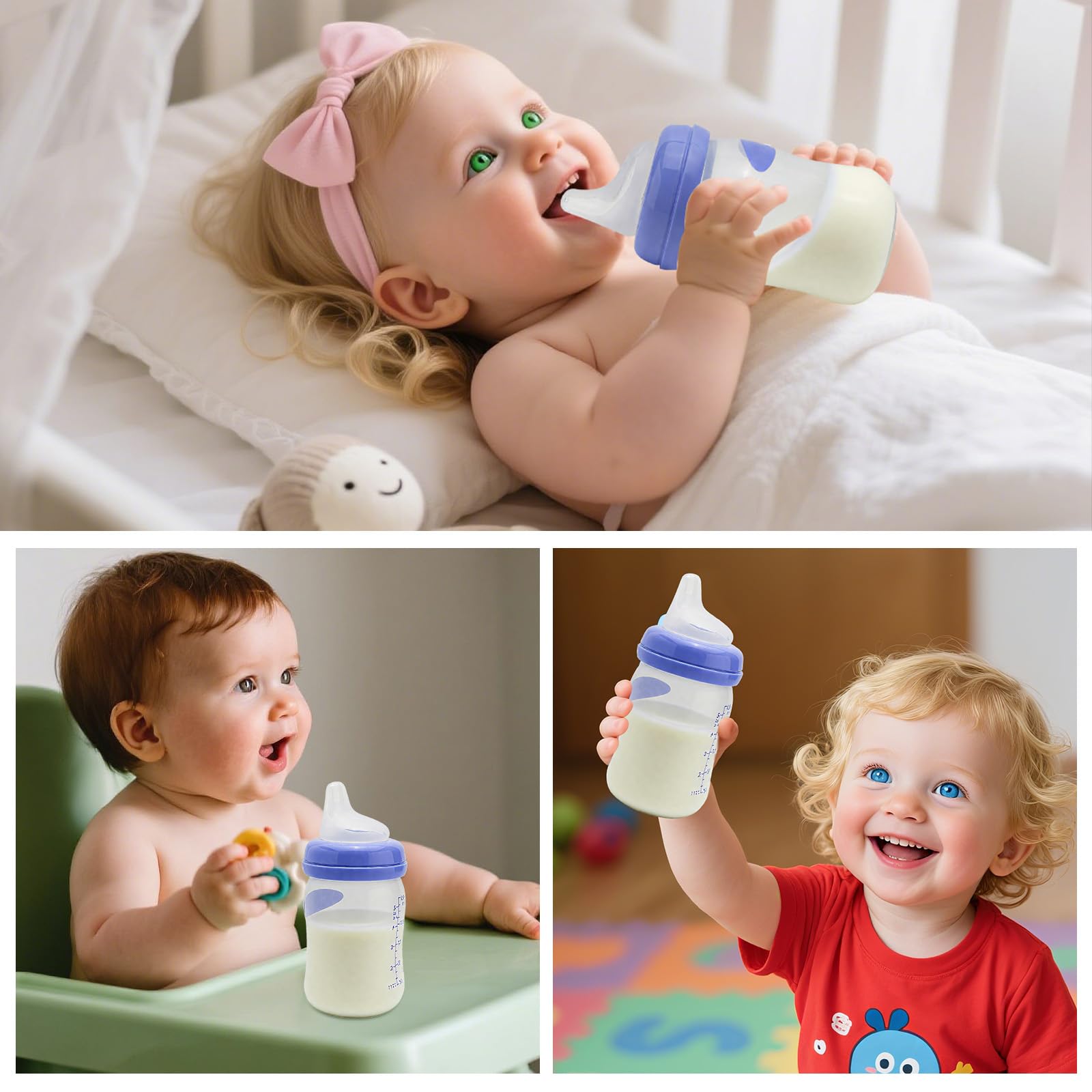 WDVFETGBGHHDSCFRCE transition-friendly spouts aid gentle progression.