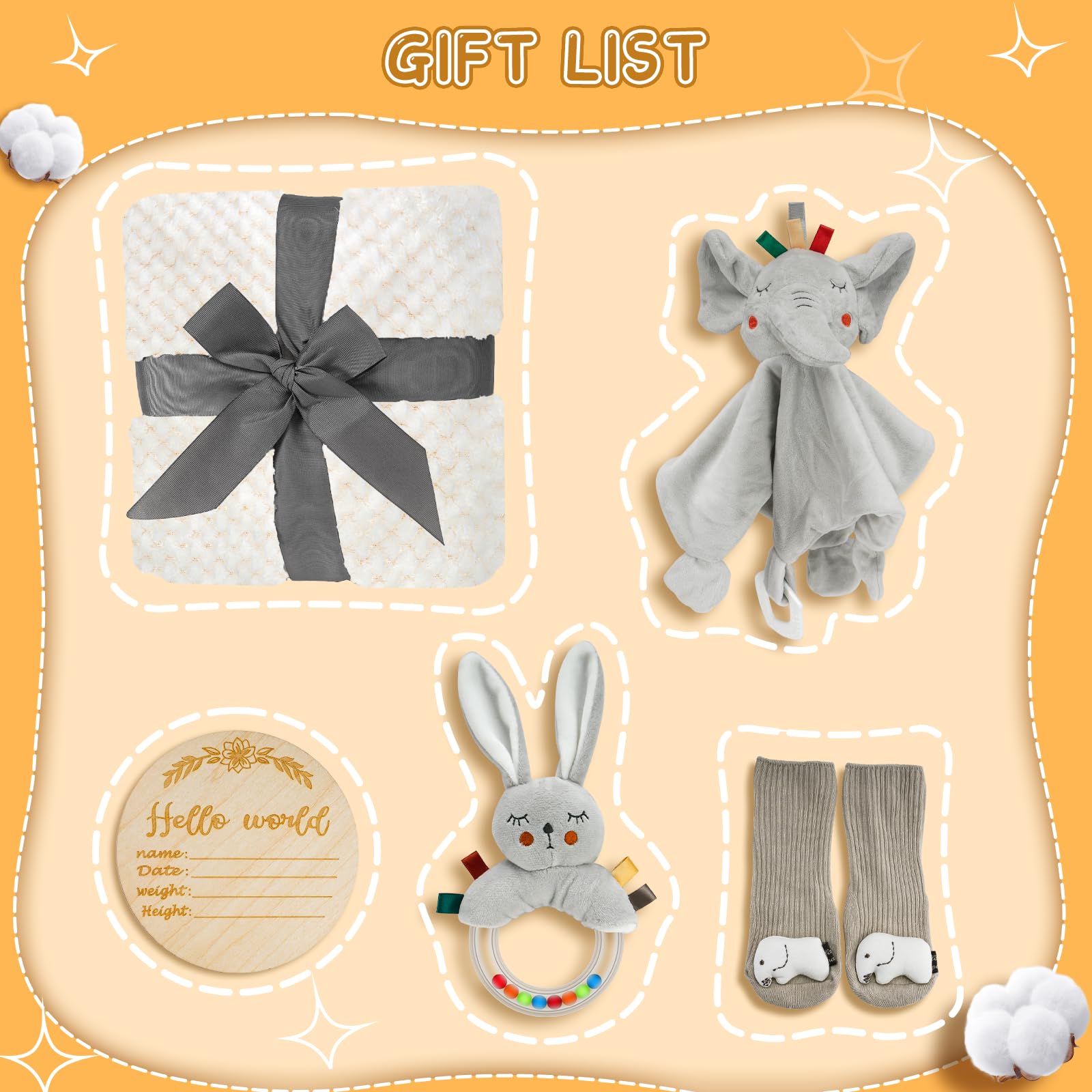 WECOOL gift basket set arrangement displayed for gifting