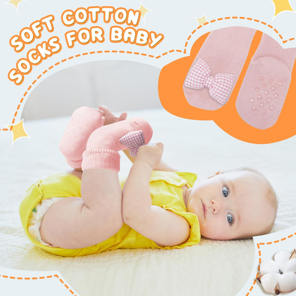 WECOOL soft baby socks provide gentle warmth and fit for tiny feet.