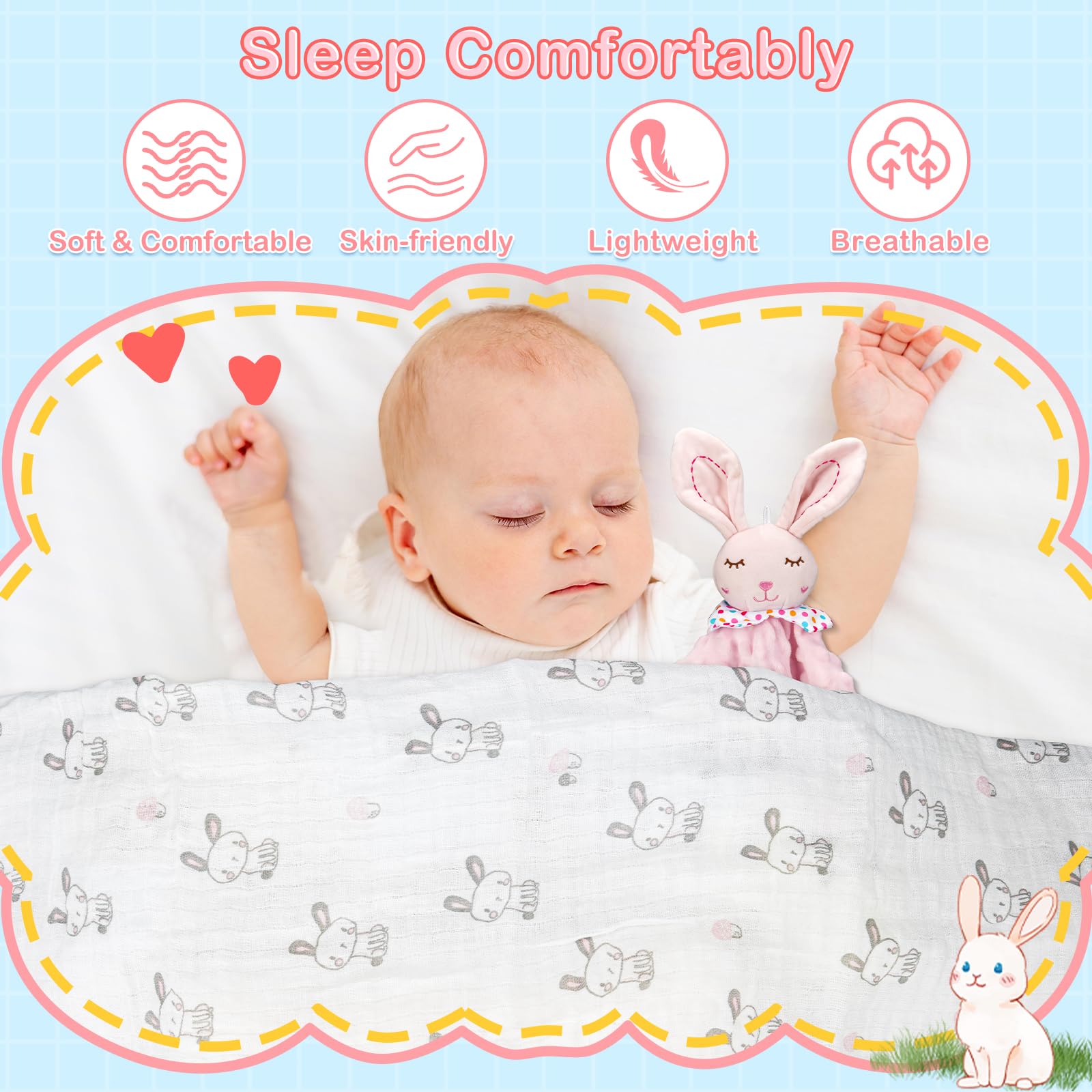 WECOOL non-slip baby socks keep tiny feet safe during exploration.