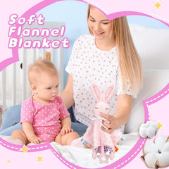 WECOOL soft baby blanket emphasizing cozy comfort and snuggly warmth.