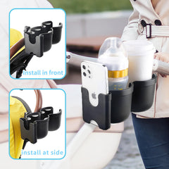 WedFeir 360-degree rotation drink holder adjusts for convenient access