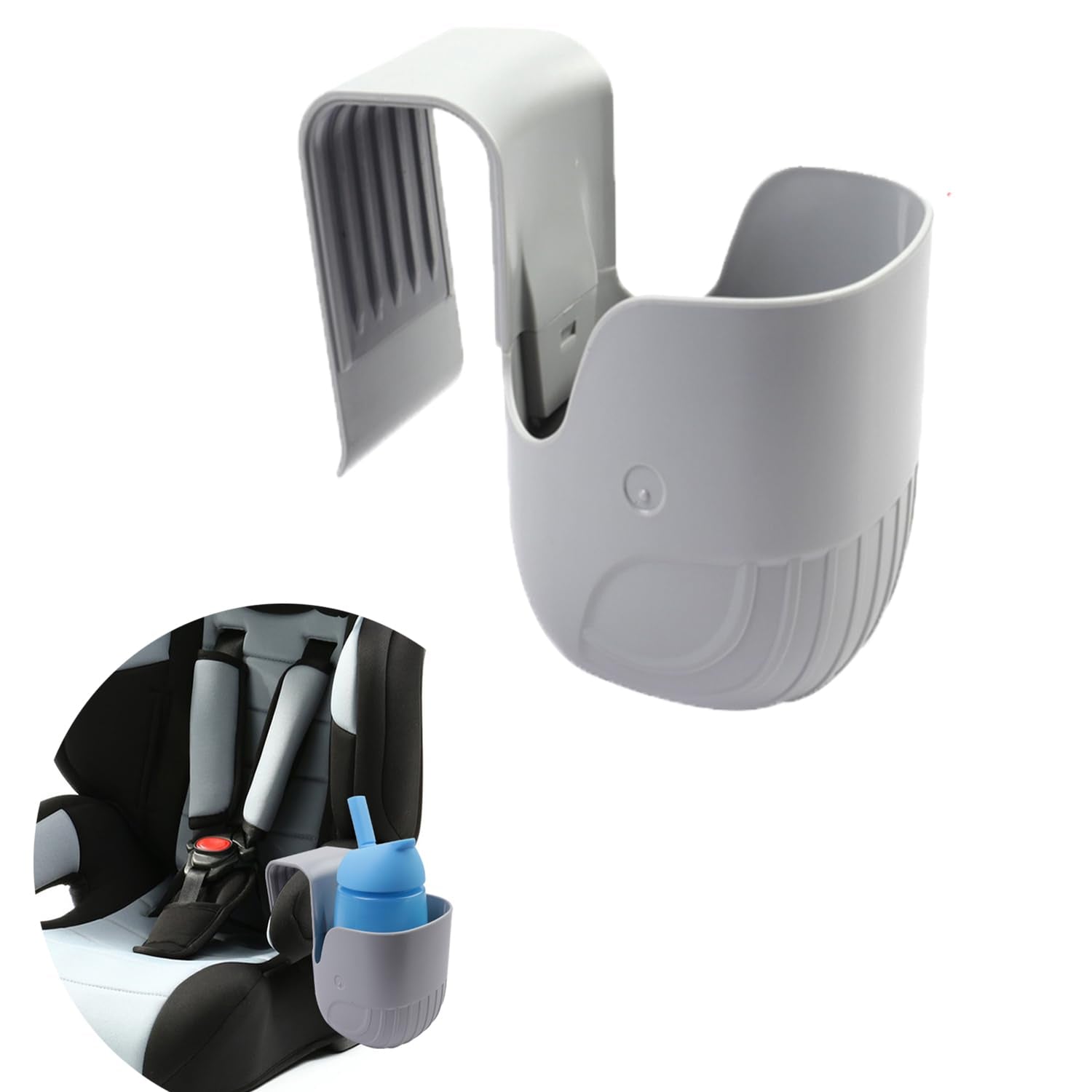 WedFeir child cup holder on a convertible seat enabling easy drink access