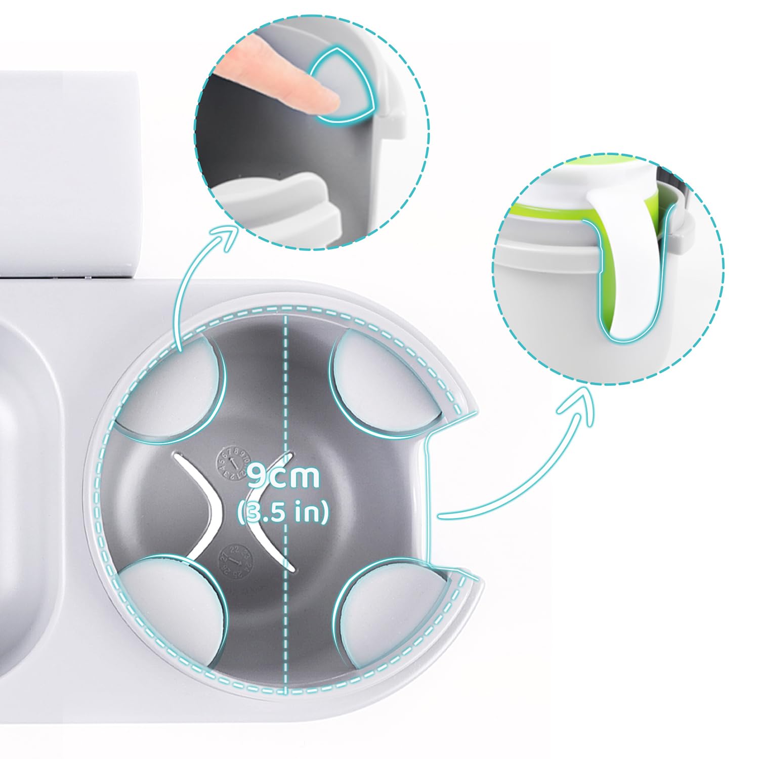 WedFeir SnackPod BPA-free plastic supports safe daily snacks