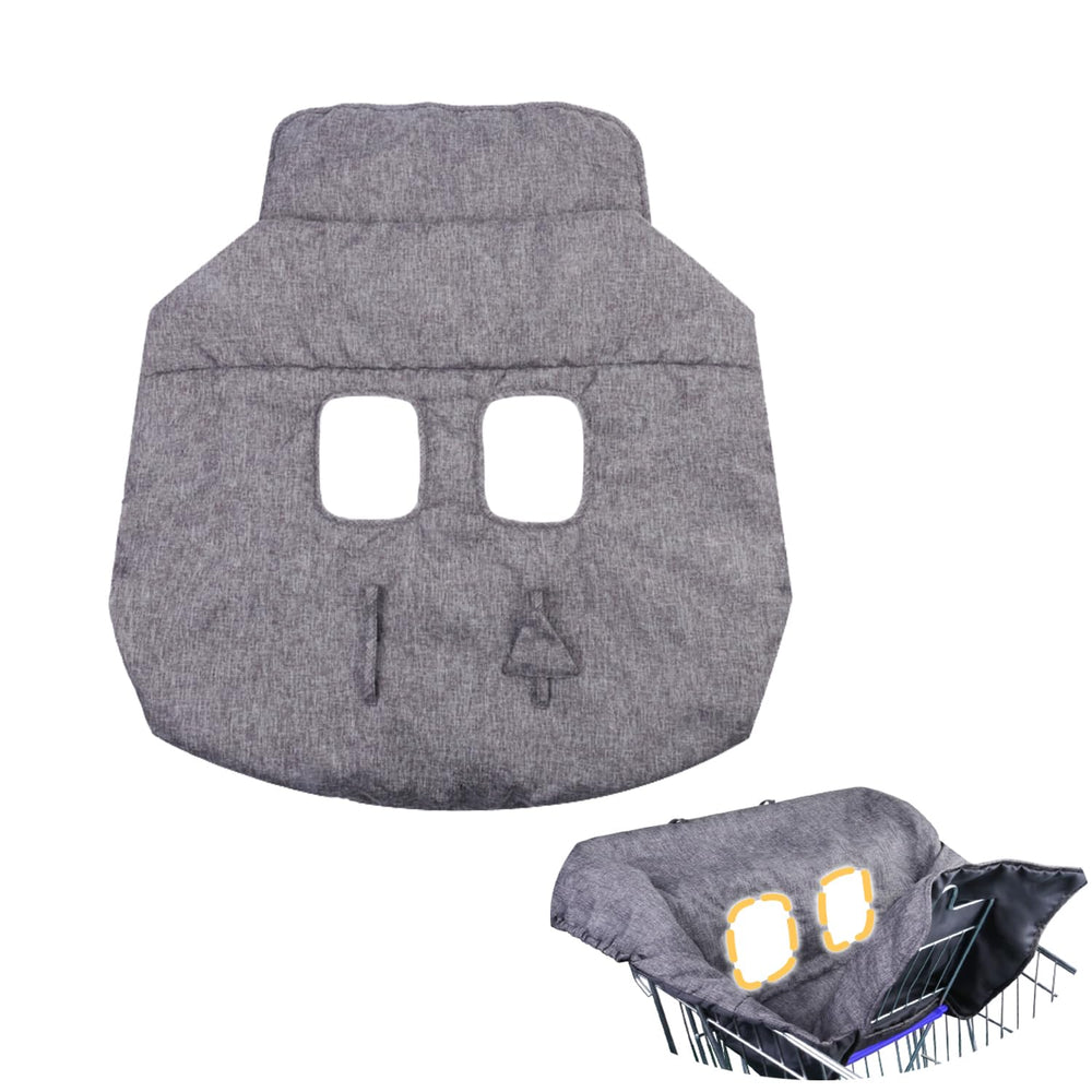WedFeir universal-fit cart cover in grey fits most trolleys and high chairs.