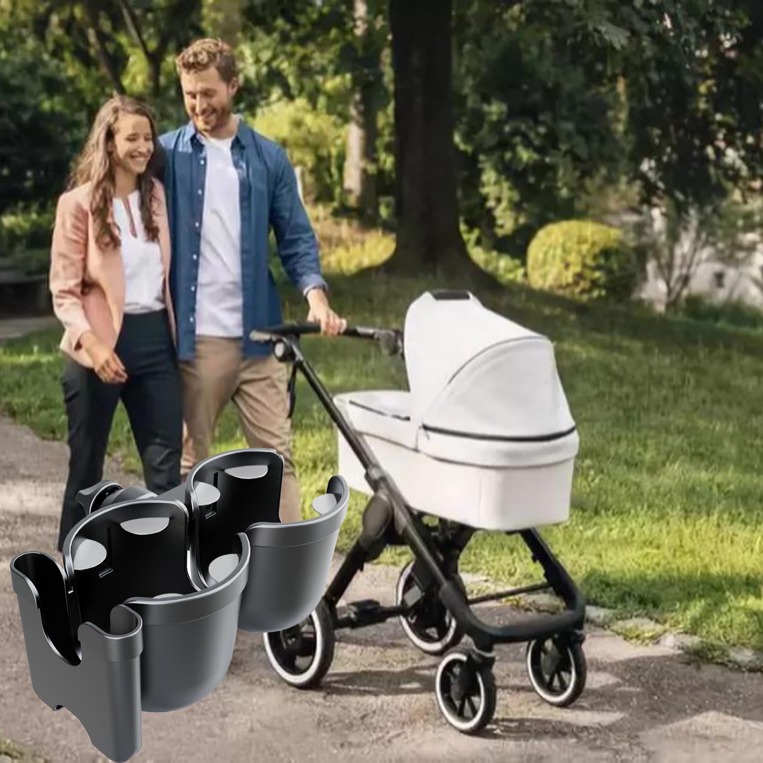 WedFeir wide compatibility cup holder fits most cups and bottles