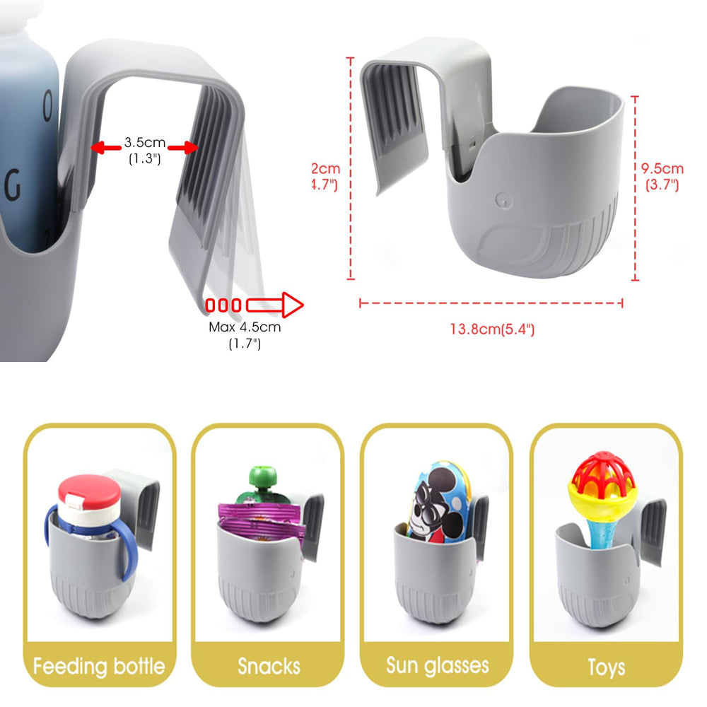 WedFeir wide-compatibility cup holder for seats and strollers