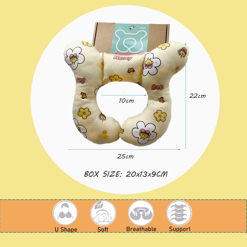 PP cotton filling in Wedfull pillow offers soft cushioning for infants.