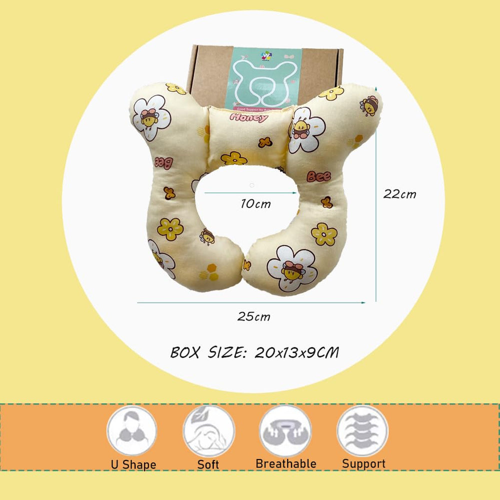 PP cotton filling in Wedfull pillow offers soft cushioning for infants.