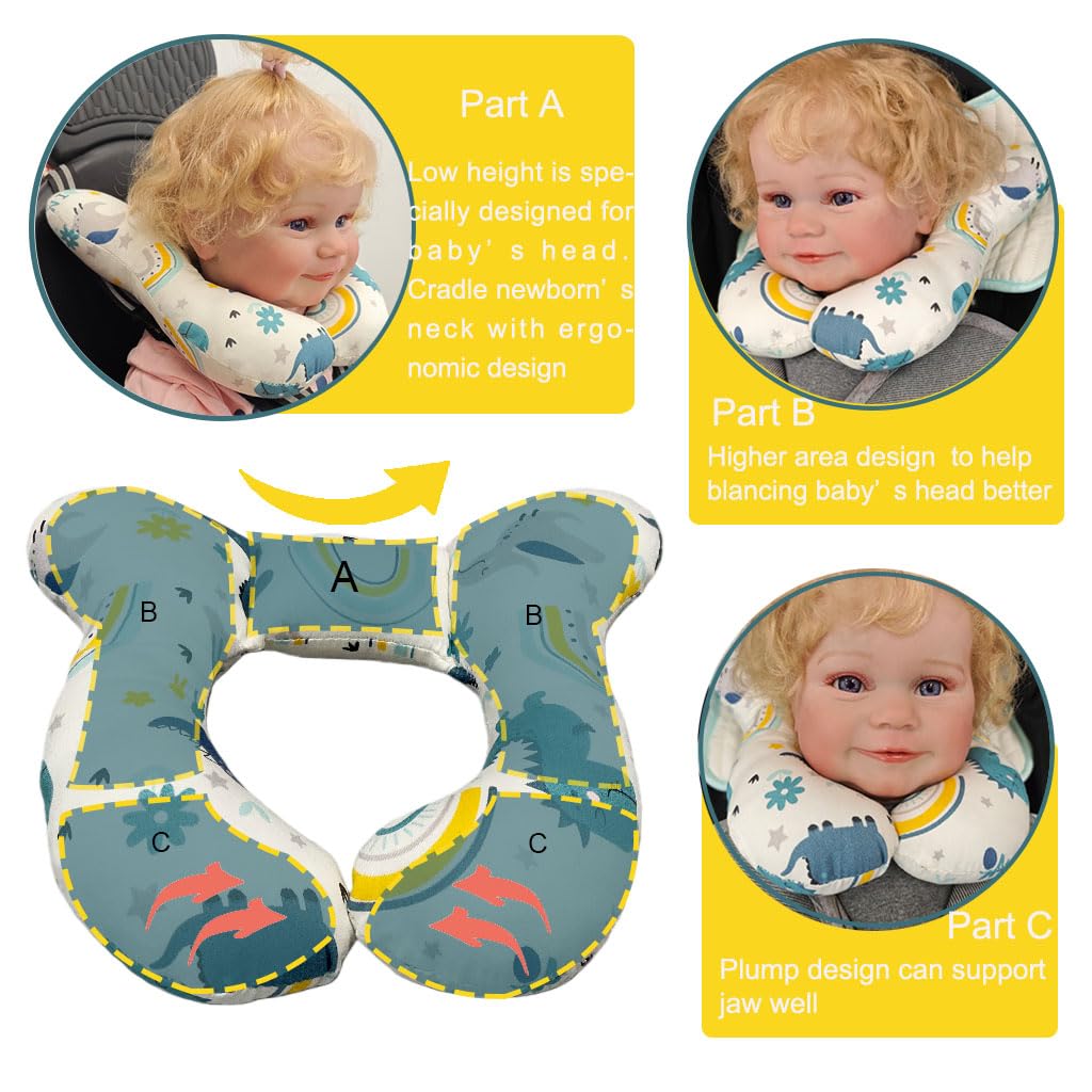 Wedfull Dinosaur uses soft PP cotton filling for cozy cushioning.