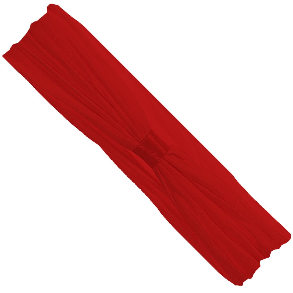 Wee Ones Add-a-Bow red nylon band with interchangeable bows for easy outfit styling.
