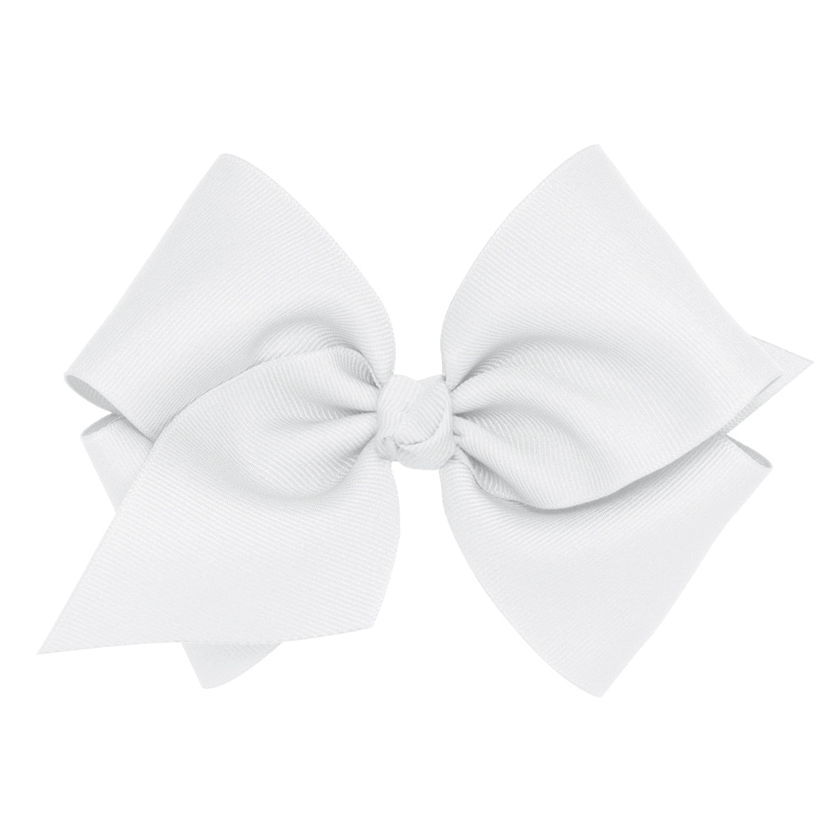 Wee Ones bow front white with knot wrap detail for timeless daily wear.