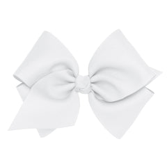 Wee Ones bow front white with knot wrap detail for timeless daily wear.
