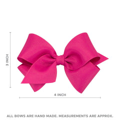 Wee Ones white bow on matching band highlights outfits for holidays and celebrations
