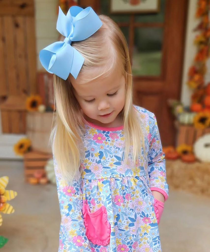 Wee Ones Millennium Blue bow makes a thoughtful gift for girls who love classics.