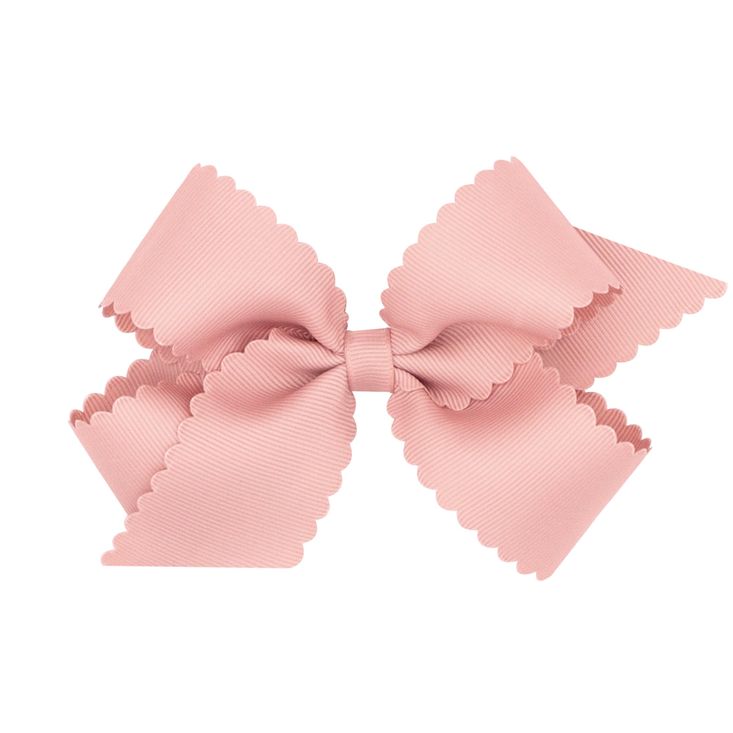 Wee Ones classic grosgrain bow on a WeeStay clip adds secure hold for daily outfits.