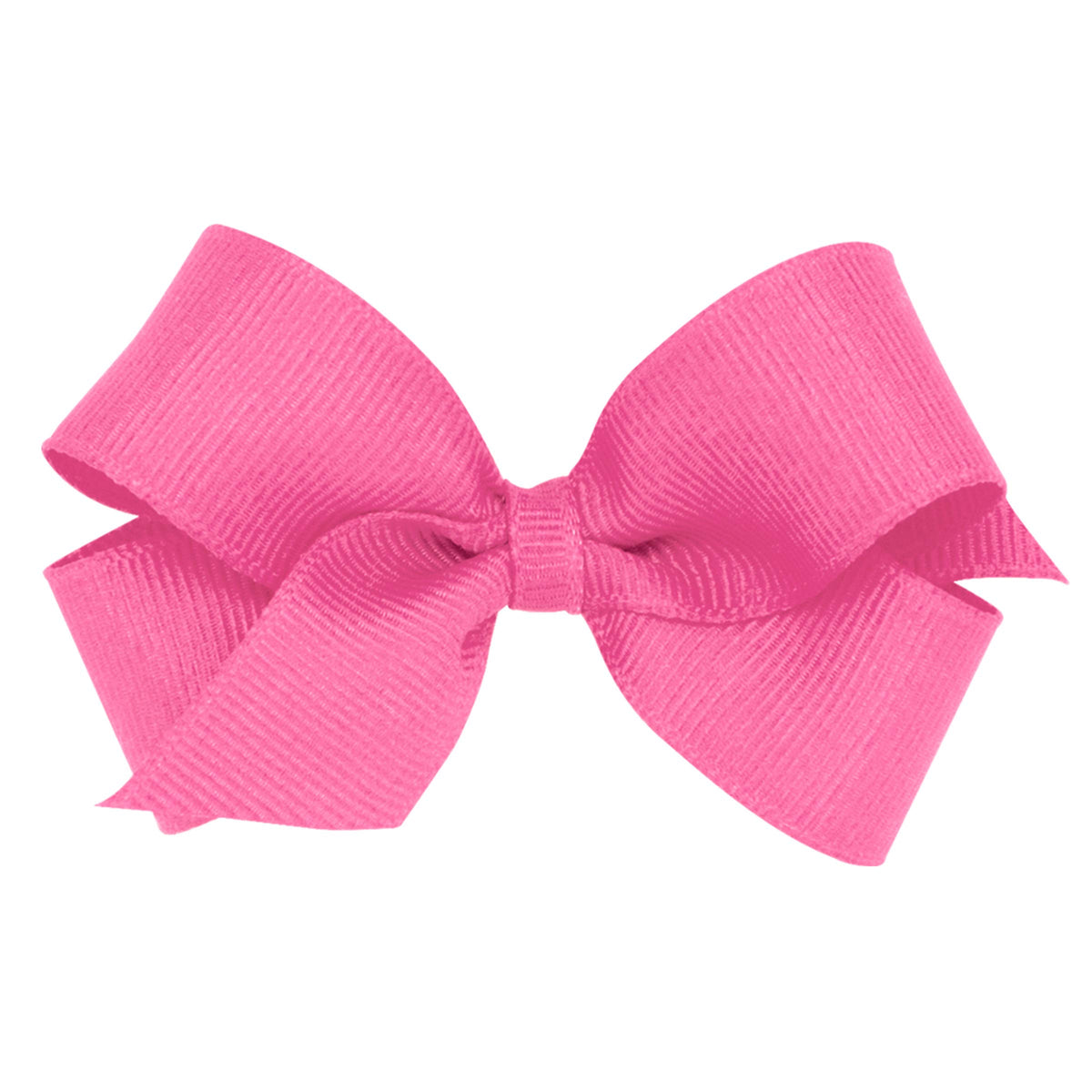 Wee Ones hot pink grosgrain bow wrap adds a vibrant touch to daily outfits