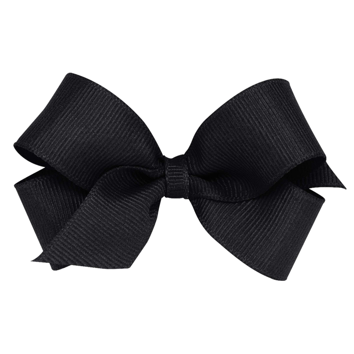 Wee Ones mini classic grosgrain bow on WeeStay clip keeps hairstyle secure all day.