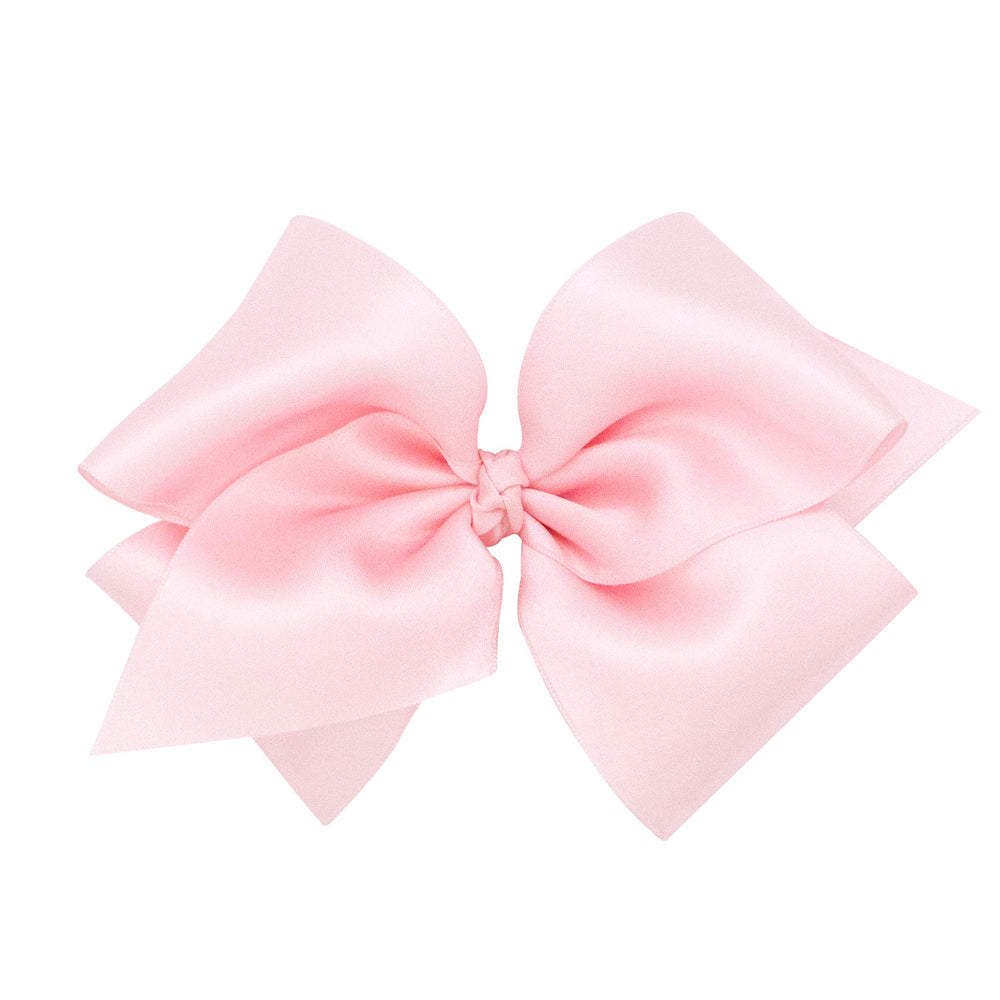 Wee Ones Small King bow on WeeStay clip stays secure and comfy all day
