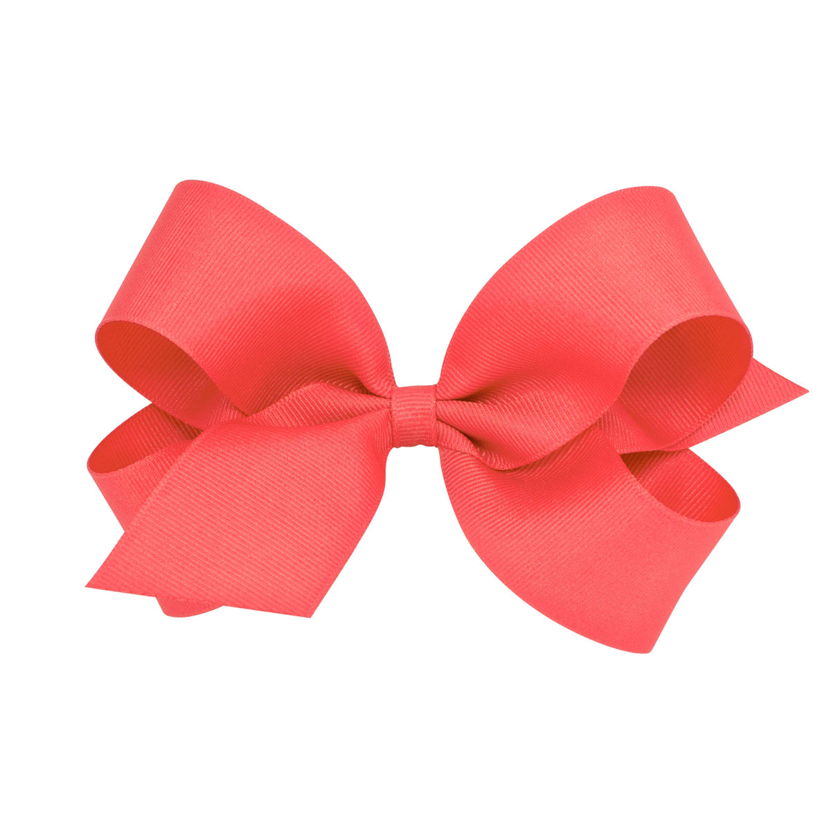 Wee Ones watermelon grosgrain bow on WeeStay clip delivers all-day style and secure grip.