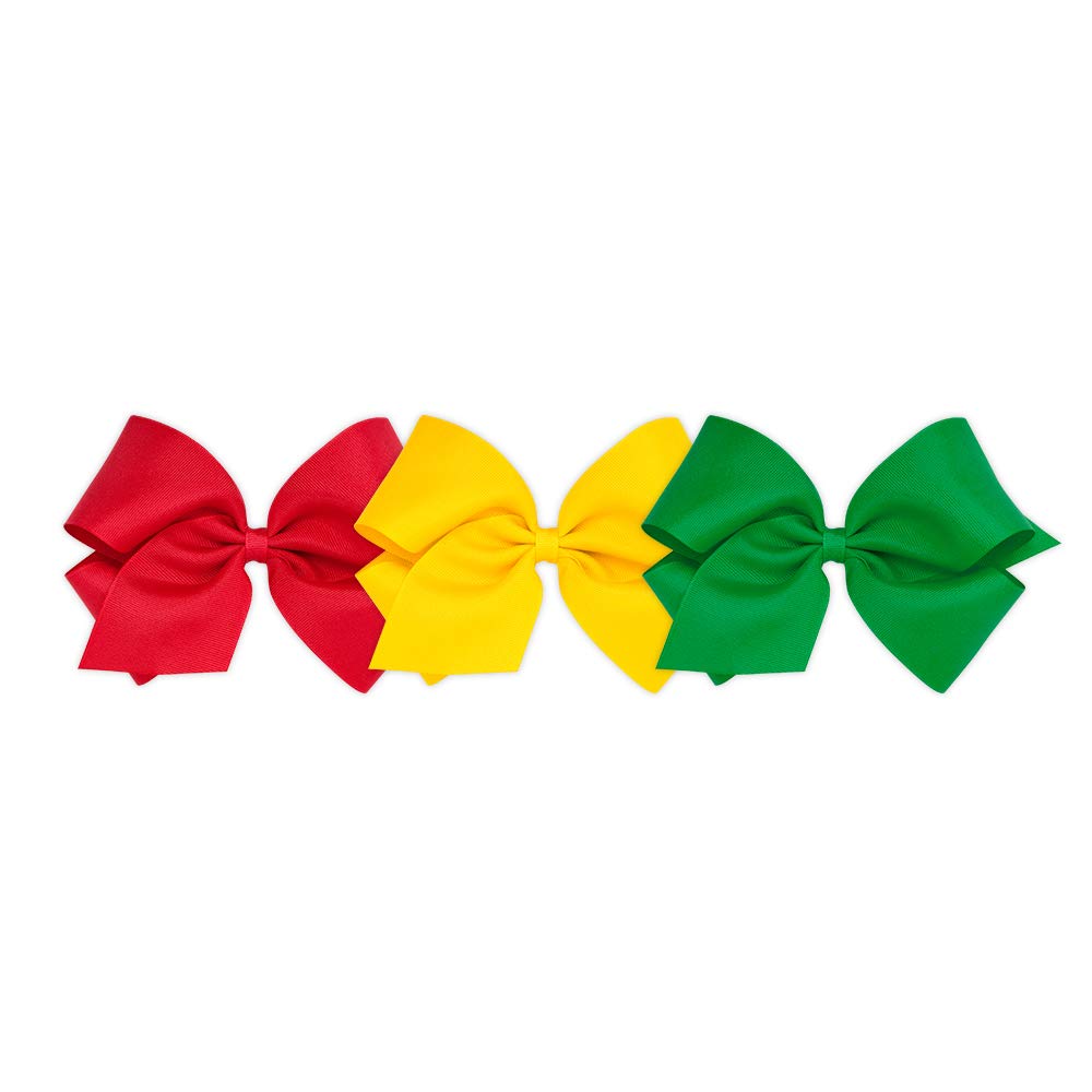 Wee Ones WeeStay no-slip hair clip in red offers secure hold.