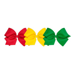 Wee Ones WeeStay no-slip hair clip in red offers secure hold.