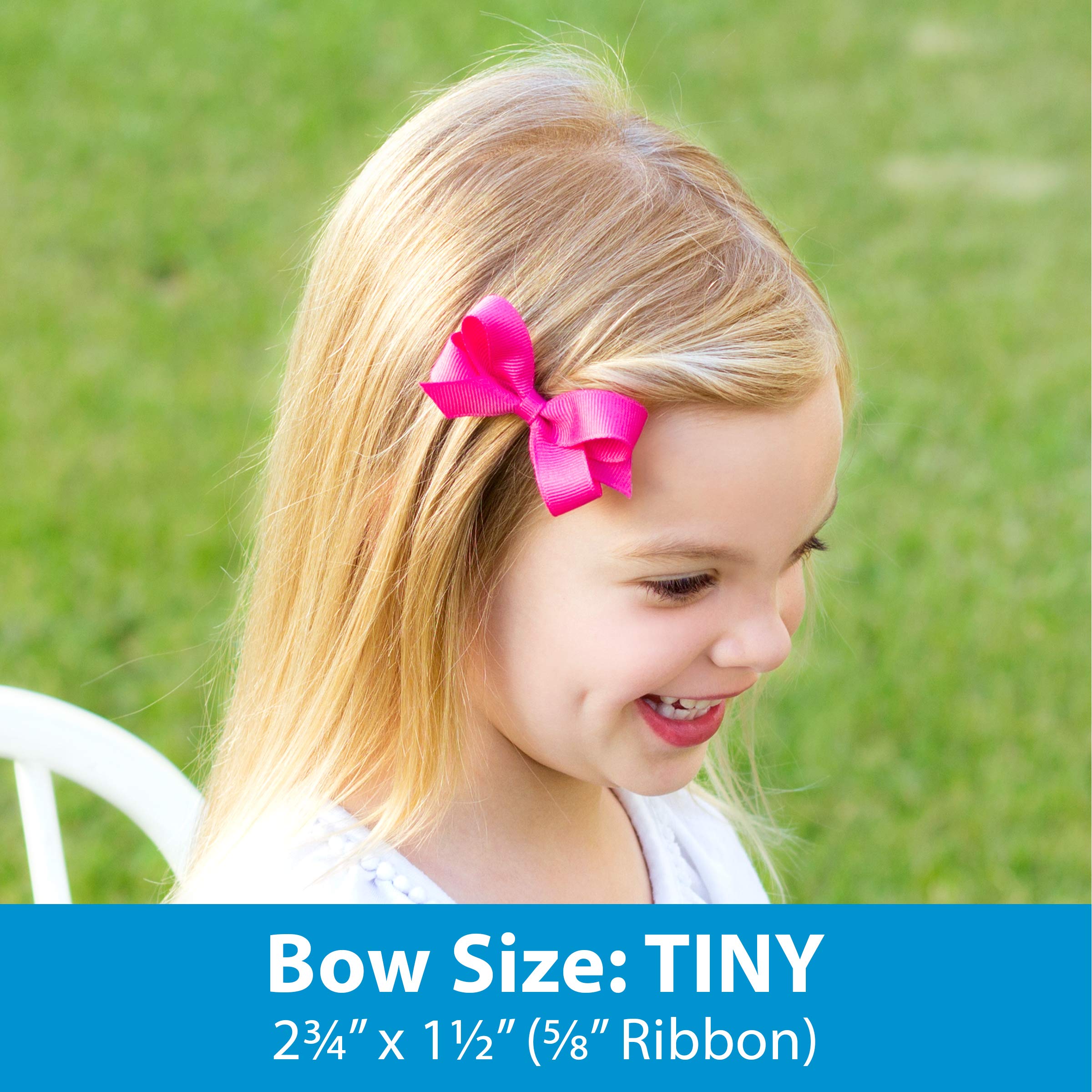 Wee Ones WeeStay non-slip clip keeps bows in place during activity.