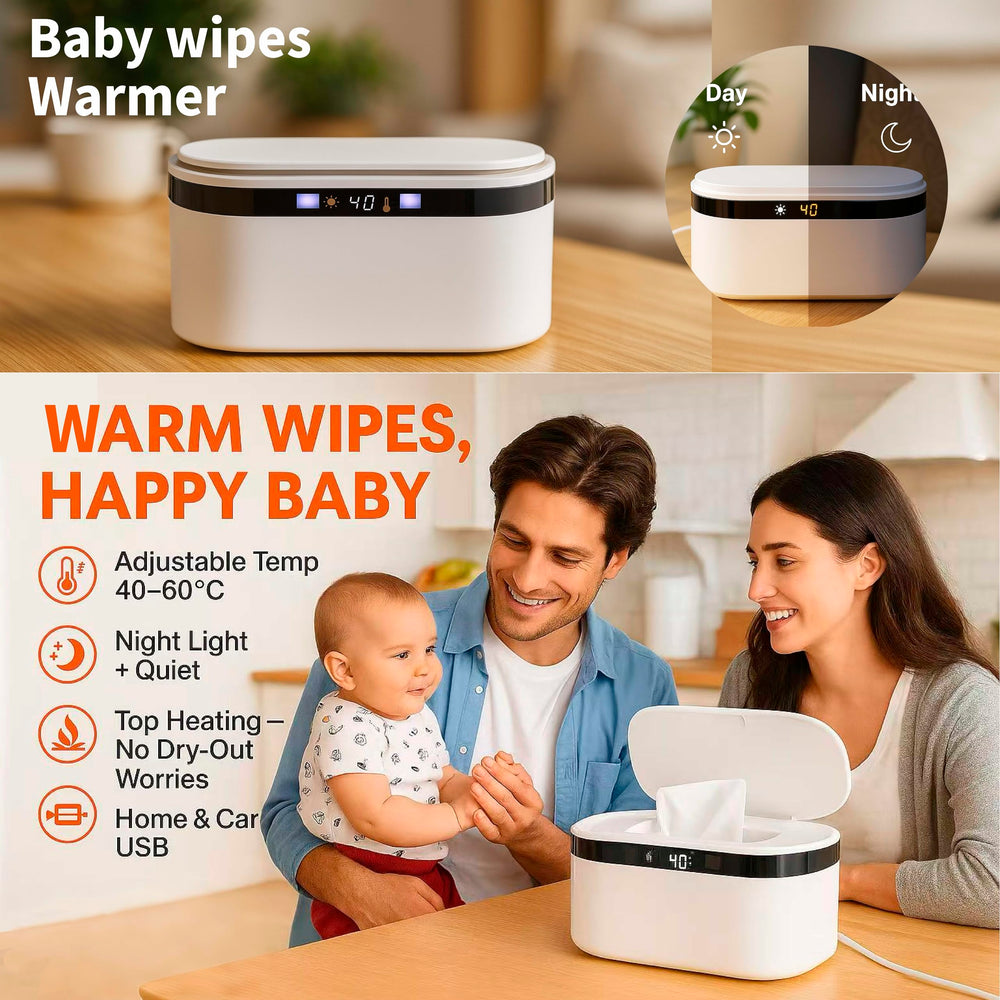 Weegeeks precision temperature control dial adjusted to 40–60°C for customizable warming.