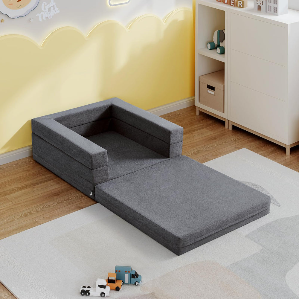 WeeGuruu 3-in-1 convertible design highlights versatile use at home or on trips.