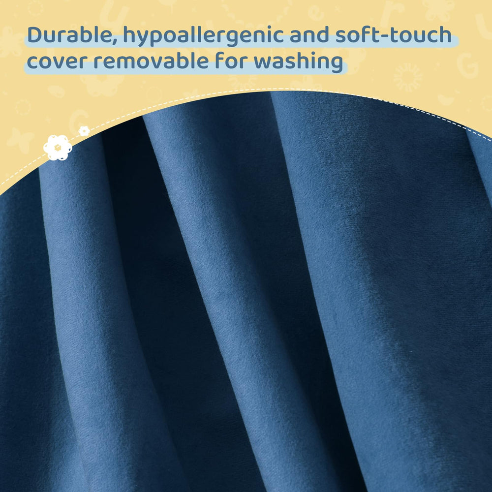 WeeGuruu stain-resistant flocking fabric withstands daily use.