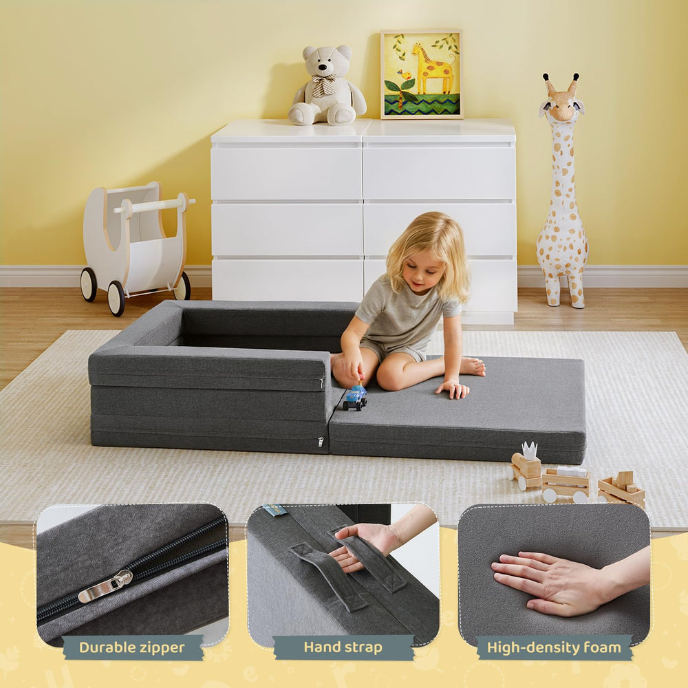 WeeGuruu foam-core provides firm, comfortable support.