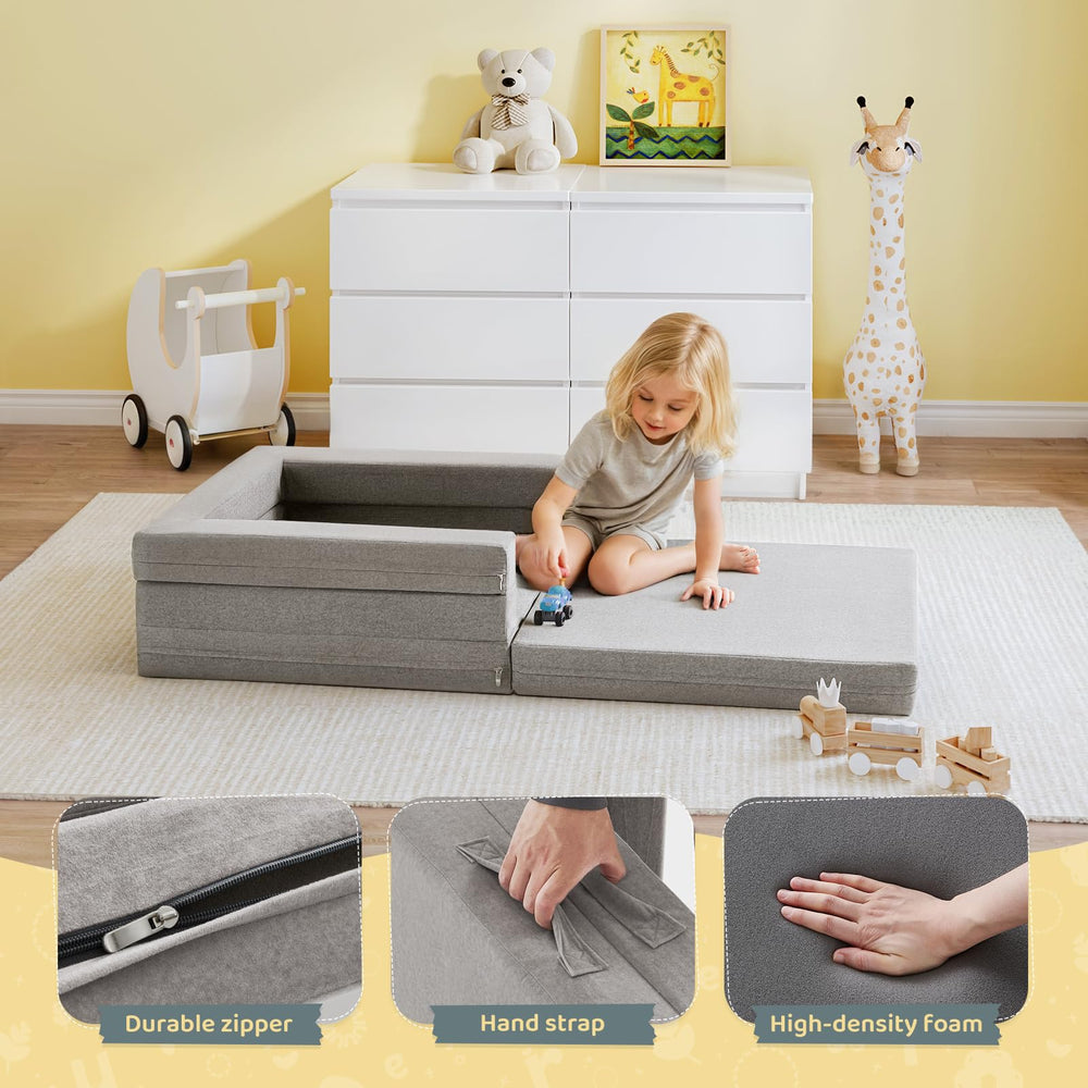 WeeGuruu ash lounger mode offers relaxing seating for kids.