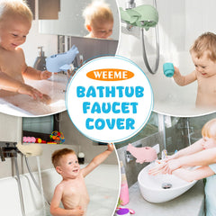 Weeme bath spout cover universal fit covers most standard tub spouts