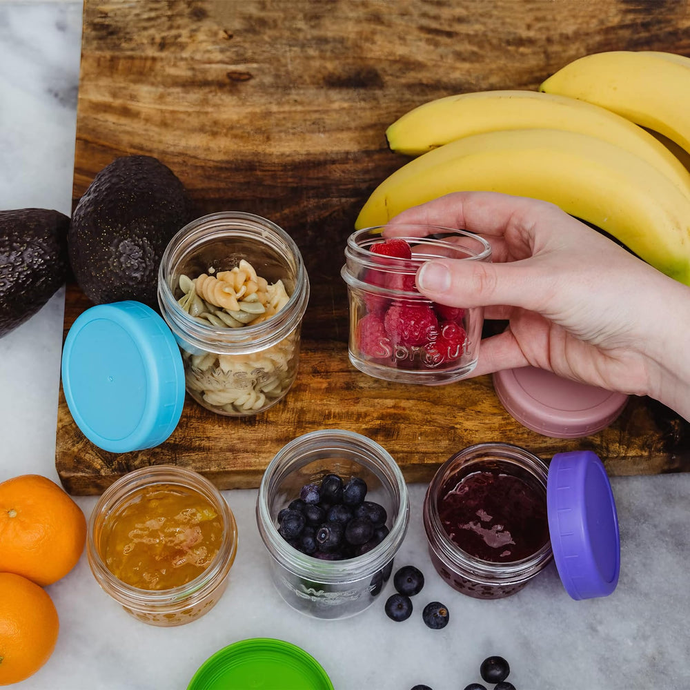 WeeSprout 24-pack provides reusable storage for infant meals.