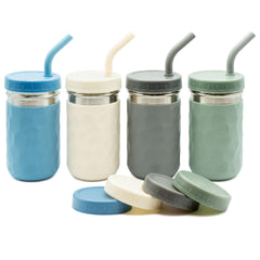 WeeSprout 2-in-1 cups with silicone straws support gentle gum care and easy sipping