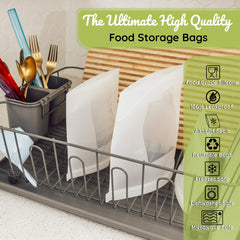 WeeSprout 6-cup silicone bag demonstrates leakproof performance for liquids on the go