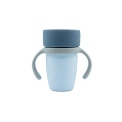 WeeSprout baby training cup with removable handles for easy grip and self-feeding