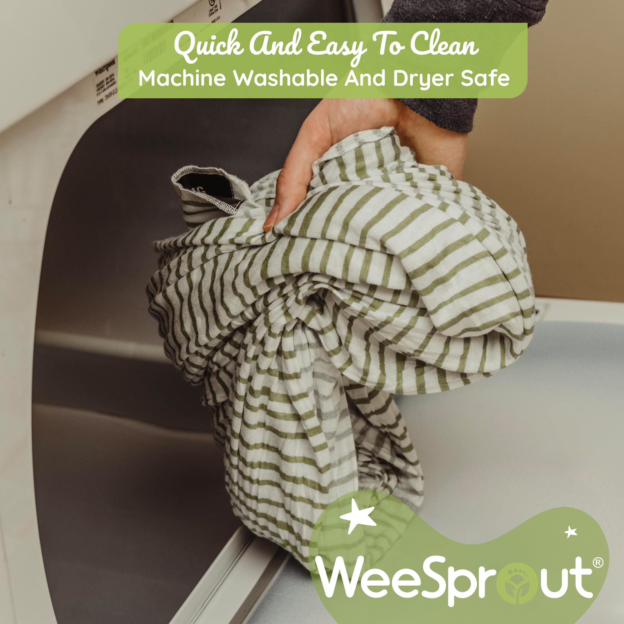 WeeSprout Baby Wrap supports daily outings and feeding with comfortable, secure wear.