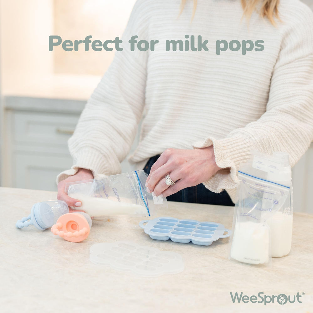 WeeSprout BPA-free materials – trusted silicone that's gentle on gums and developing teeth.