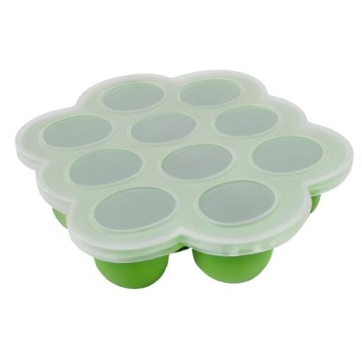 WeeSprout BPA-free silicone tray designed for dishwasher cleaning