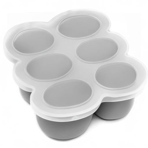 WeeSprout compact, durable tray saves space in busy kitchen freezers.